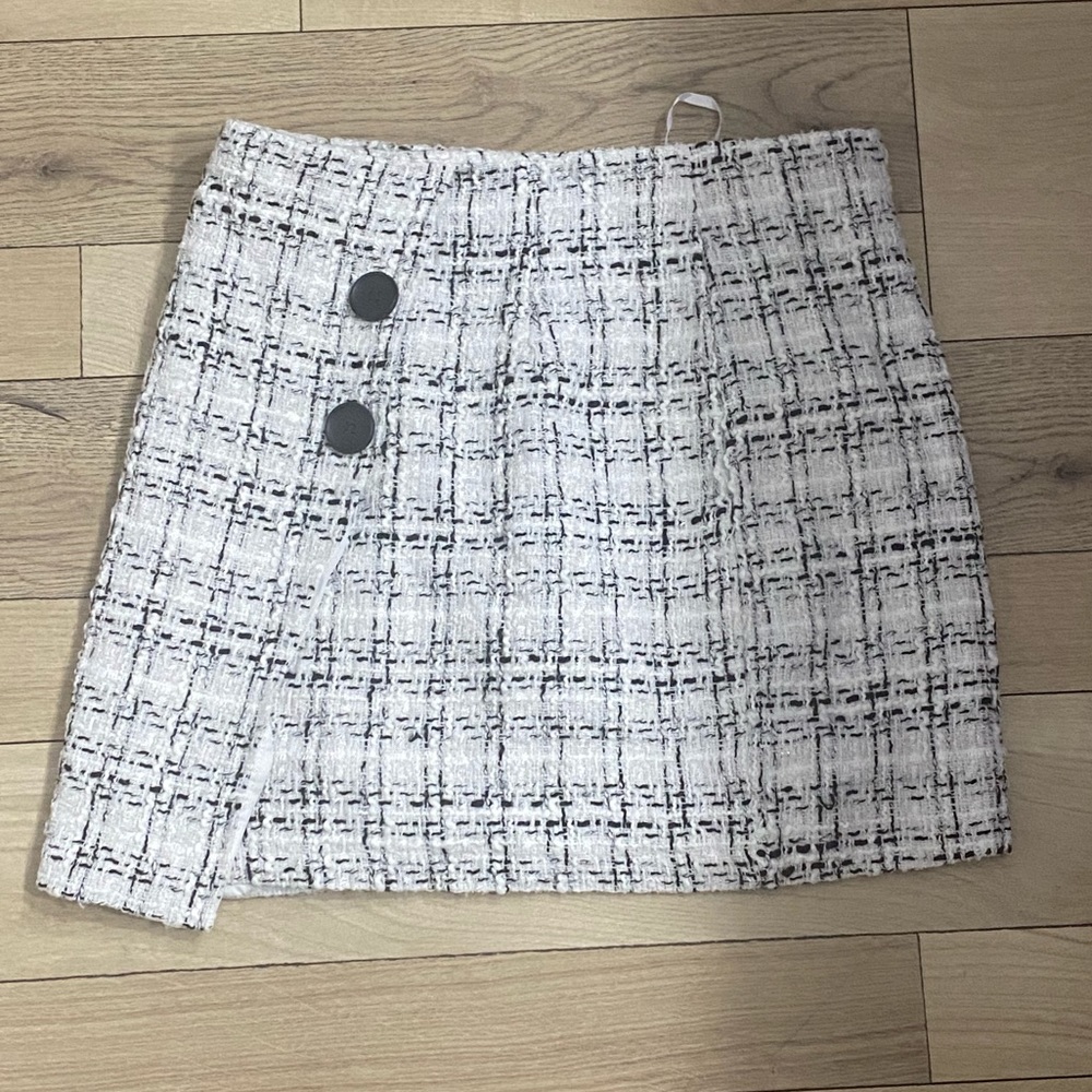 Shein Tweed Mini Skirt